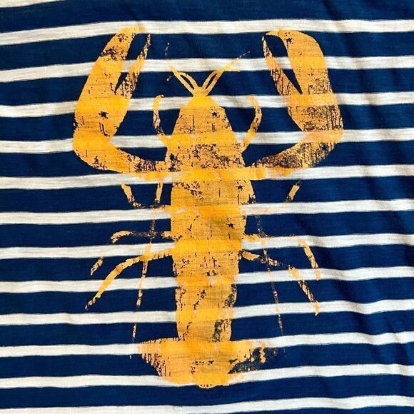 J. Crew Slub cotton Lobster short sleeve T-shirt. Size XS. - Picture 4 of 8